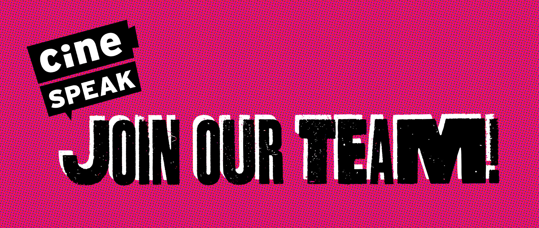 WE’RE HIRING! CINÉSPEAK EDITOR-IN-CHIEF (PART-TIME)